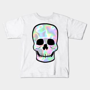 Holographic Skull Kids T-Shirt